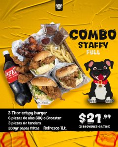 Combo Staffy full